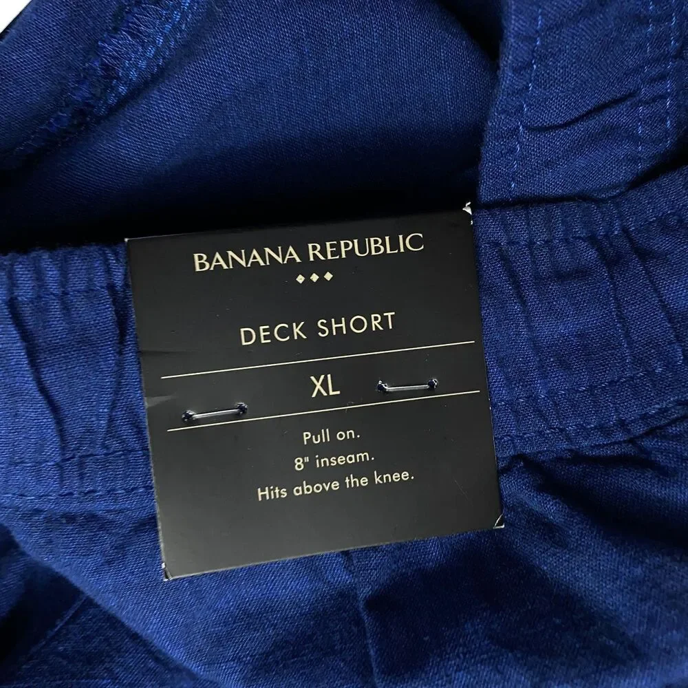 New Banana Republic Chambray Cotton 8